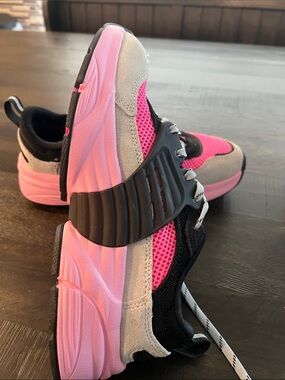 Jordan Pink Black Gray Women's Sneakers